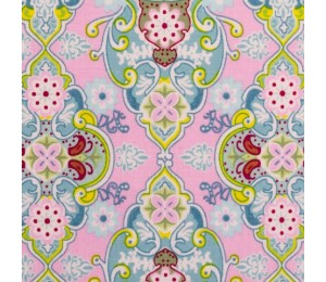 Baumwolle - Julia Ornamente rosa